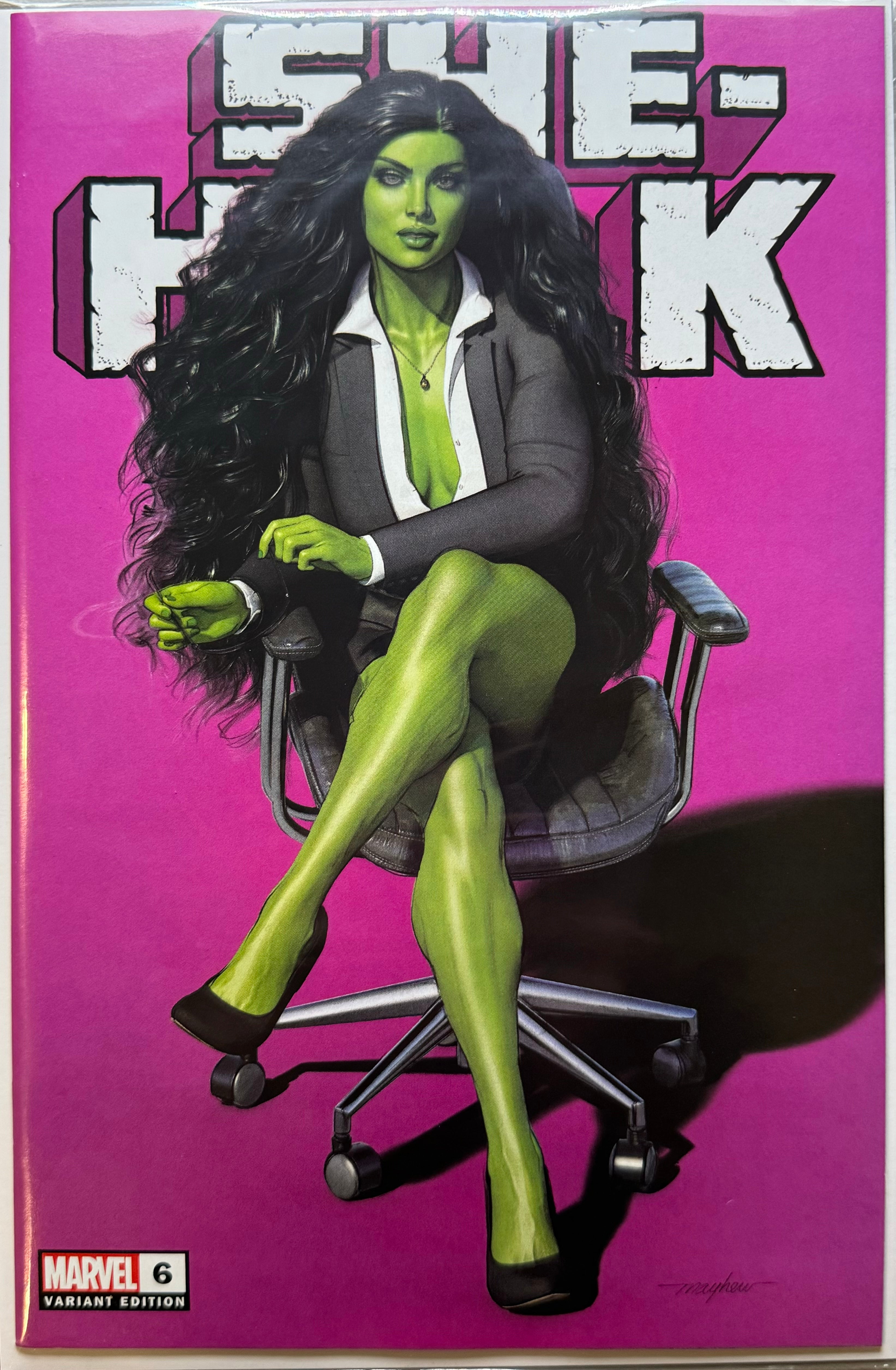 She Hulk 1, shops Mayhew cover (virgin)